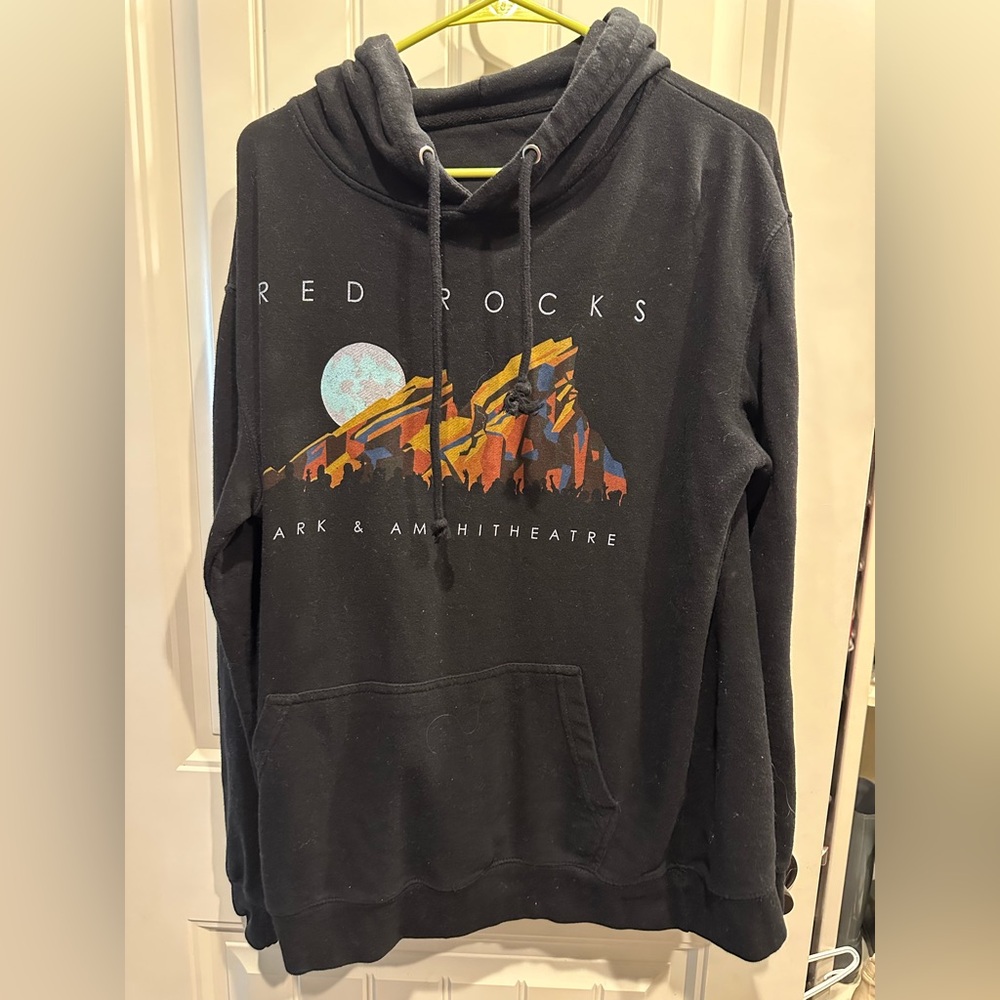Red Rocks Amphitheater hoodie. Unisex